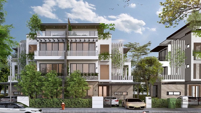 Biệt Thự Song Lập Phú Cát City Hòa Lạc